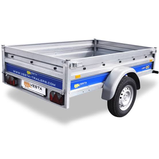 Auto prikolica 750 kg (2,0 × 1,25 m)